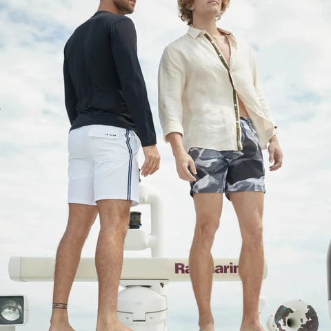 Eco-Friendly 7" Le Club Men's Swim Trunks for Ultimate Comfort