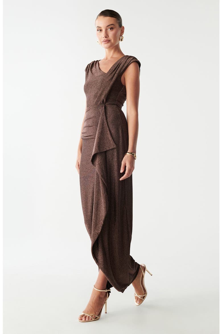 Sami Maxi Dress, Alternate, color, Rose Gold