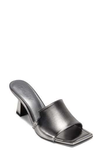 Dkny Kailyn Mule Sandal In Silver