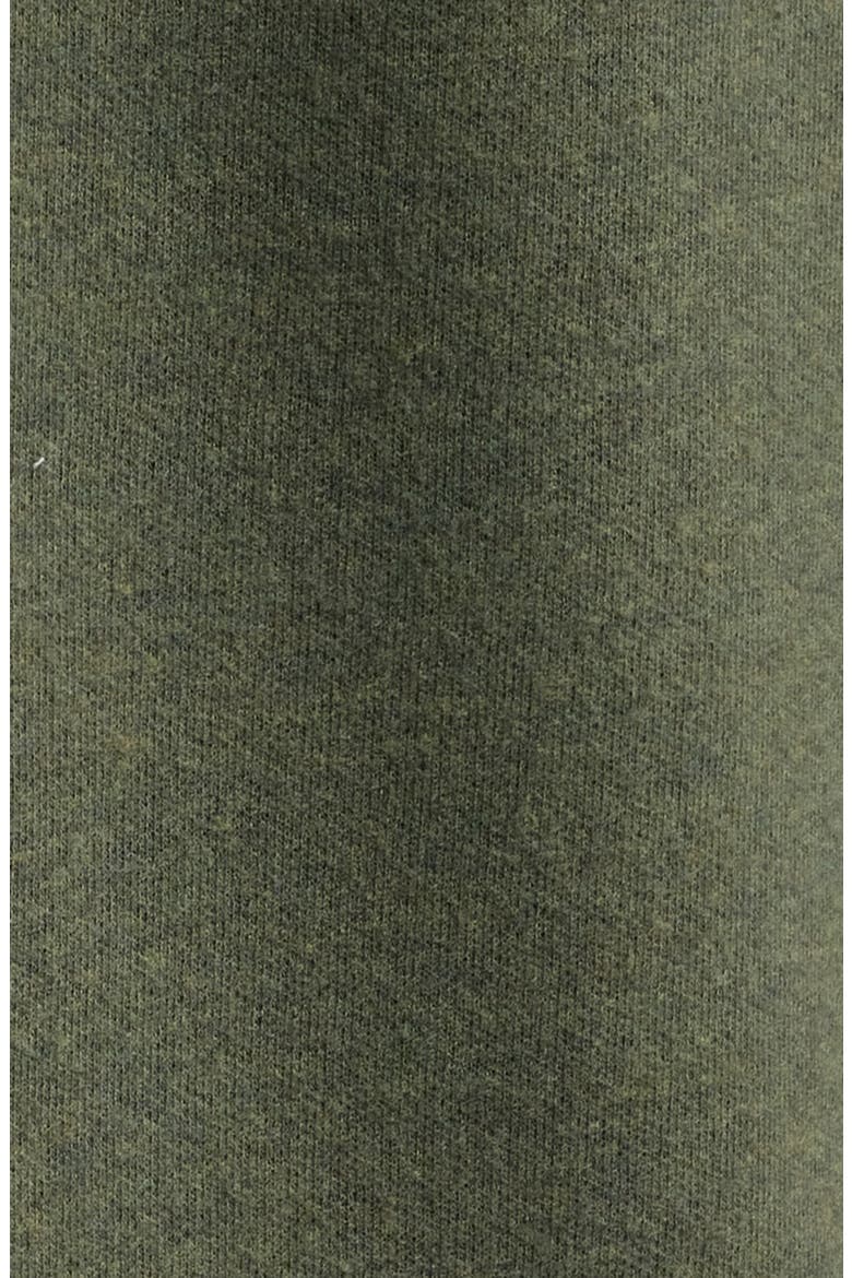 Knit Button-Up Shirt, Alternate, color, OLIVE NIGHT HEATHER