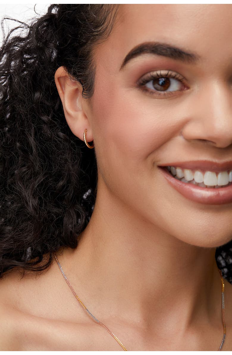 Bony Levy 14K Gold Hoop Earrings, Alternate, color, 14K Yellow Gold