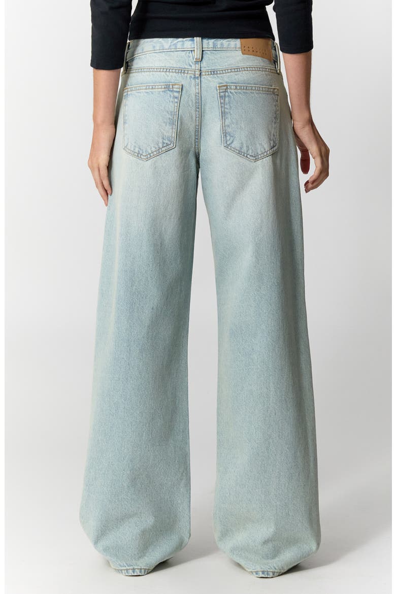 Casey Low Rise Baggy Jeans, Alternate, color, LIGHT INDIGO