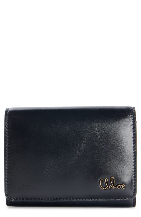 Iconic Leather Trifold Wallet