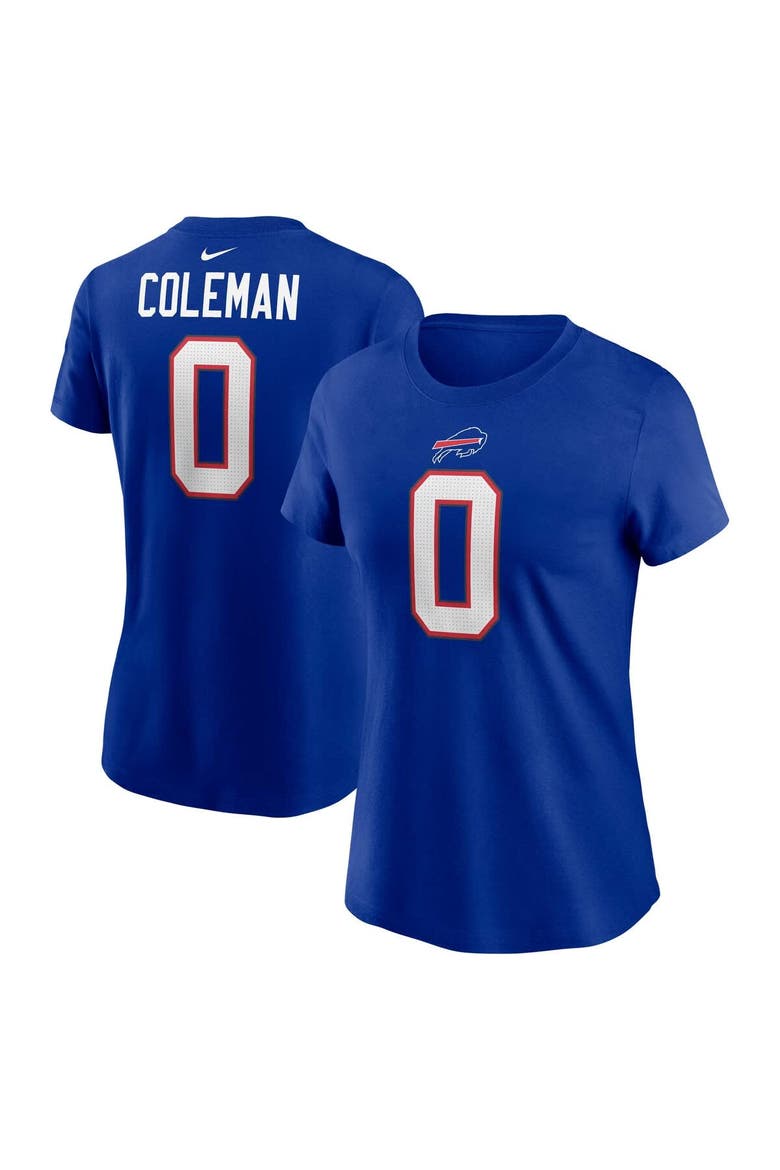 Women's Nike Keon Coleman Royal Buffalo Bills Player Name & Number T-Shirt, Main, color, Royal