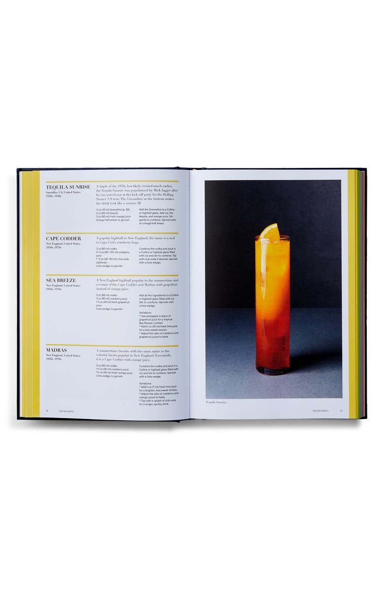 Phaidon Press 'Spirited: Cocktails from Around the World' Recipe Book, Alternate, color, Blue