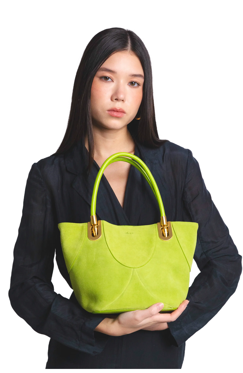 Esthera 4PM Mini Handbag, Alternate, color, Lemon Green