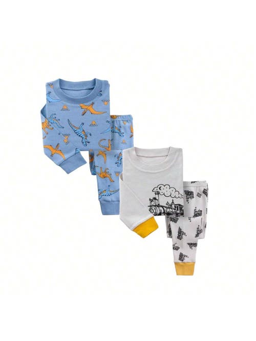 BENBEN BENBEN 2 PACK BOYS' SHORTSLEEVE PAJAMAS 