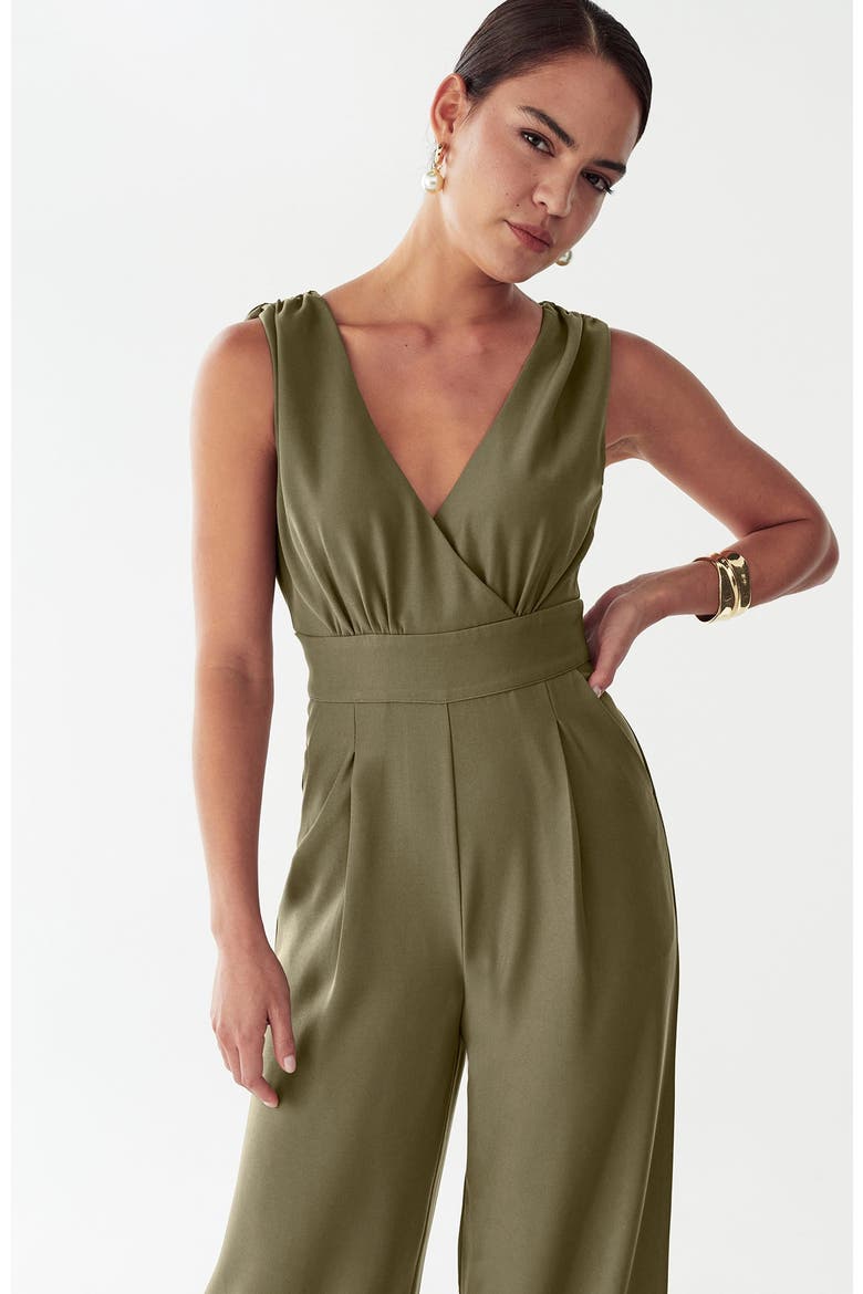 Parker Jumpsuit, Alternate, color, Olive