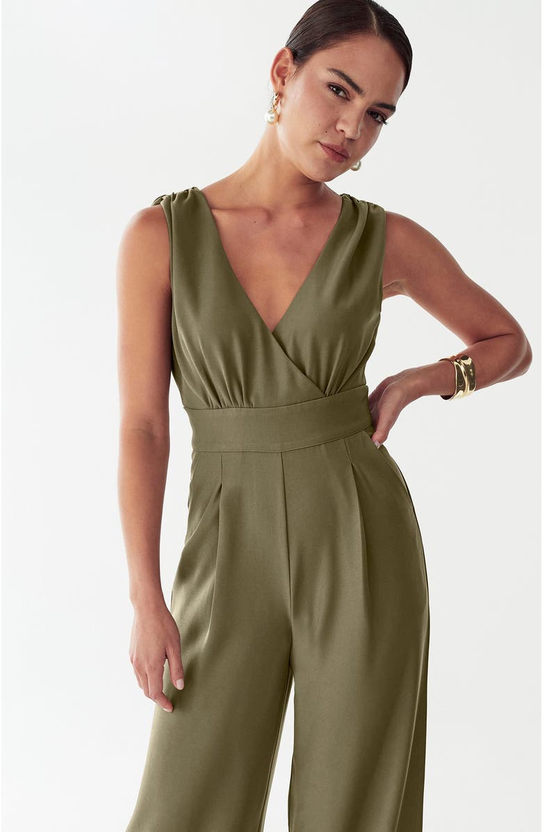 BWLDR Parker Jumpsuit, Alternate, color, Olive
