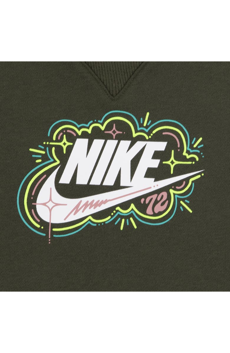 Nike Icon Graphic Romper, Alternate, color, Cargo Khaki