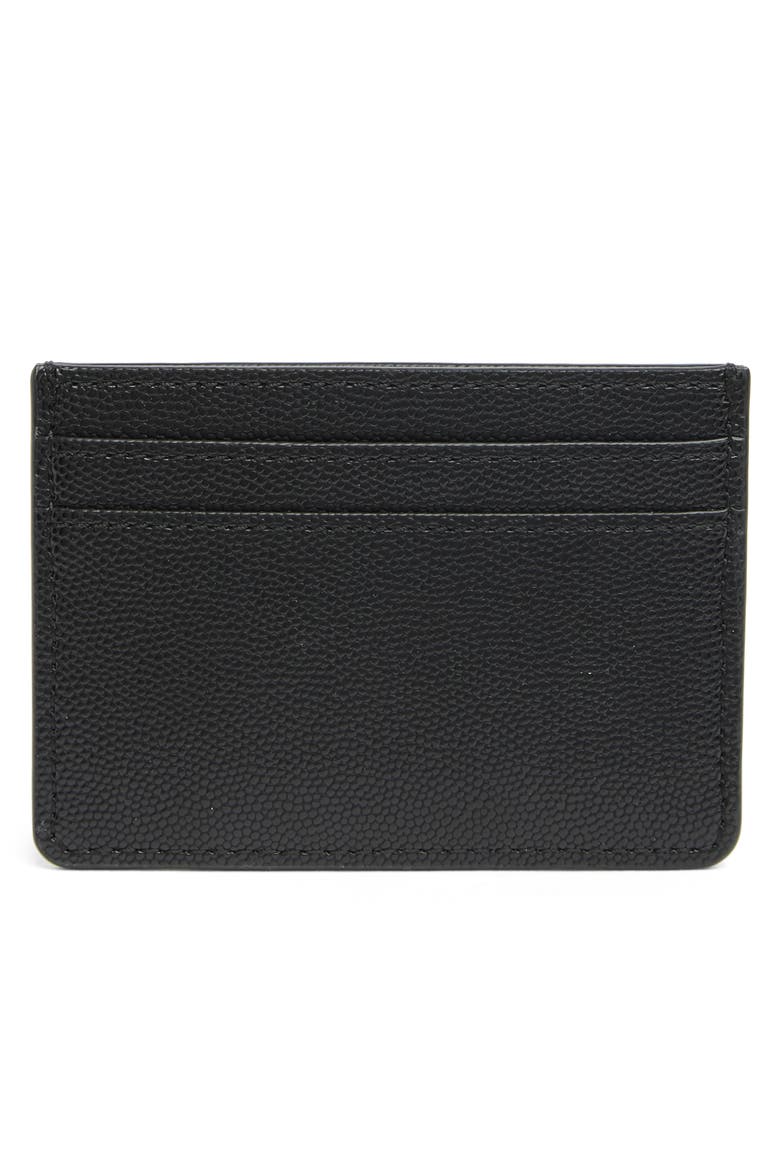 Leather Card Case, Alternate, color, BLACK