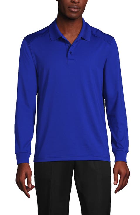 School Uniform  Long Sleeve Rapid Dry Polo Shirt