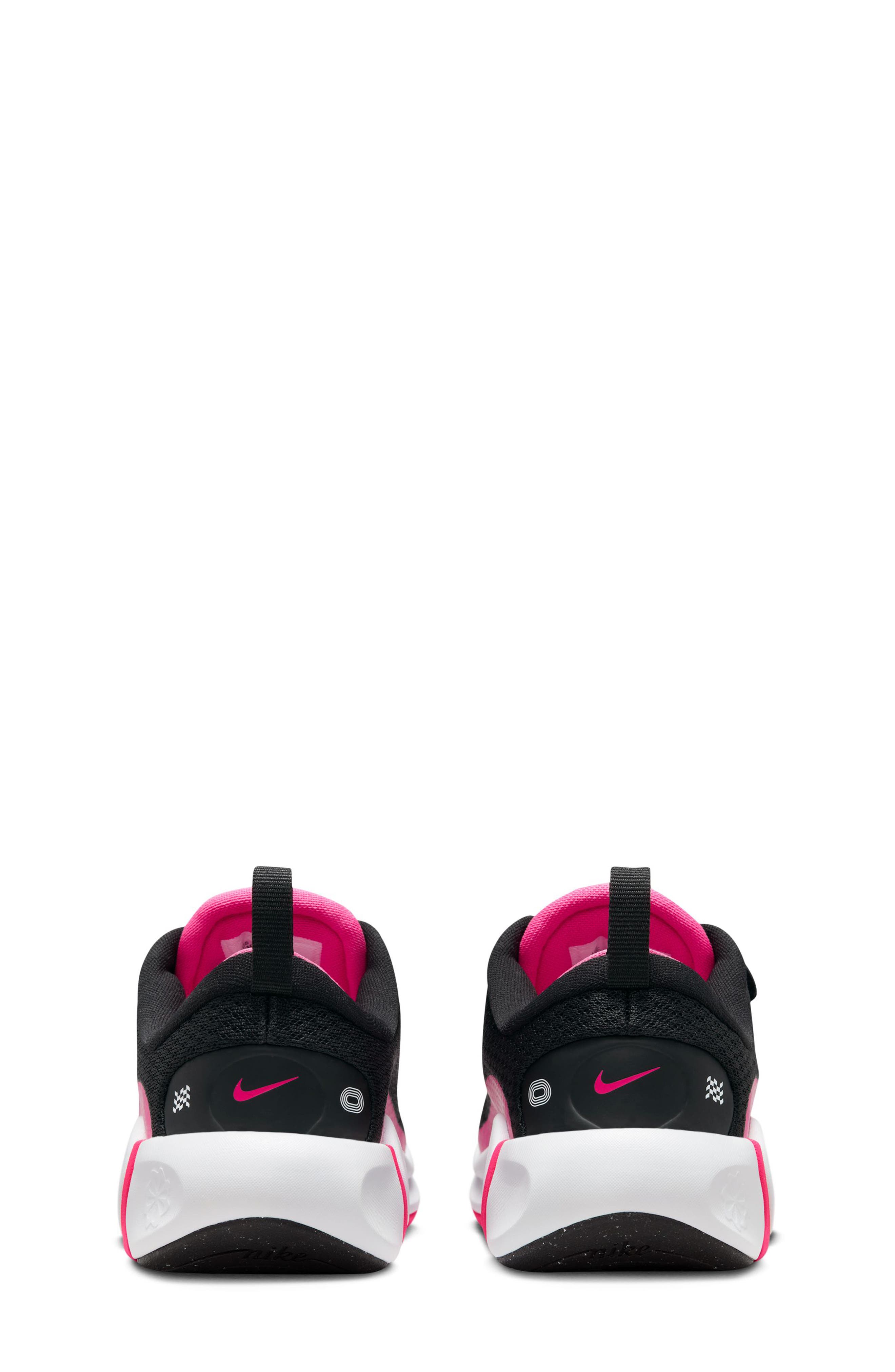 Nike Kidfinity Sneaker, Alternate, color, Black/ White/ Laser Fuchsia