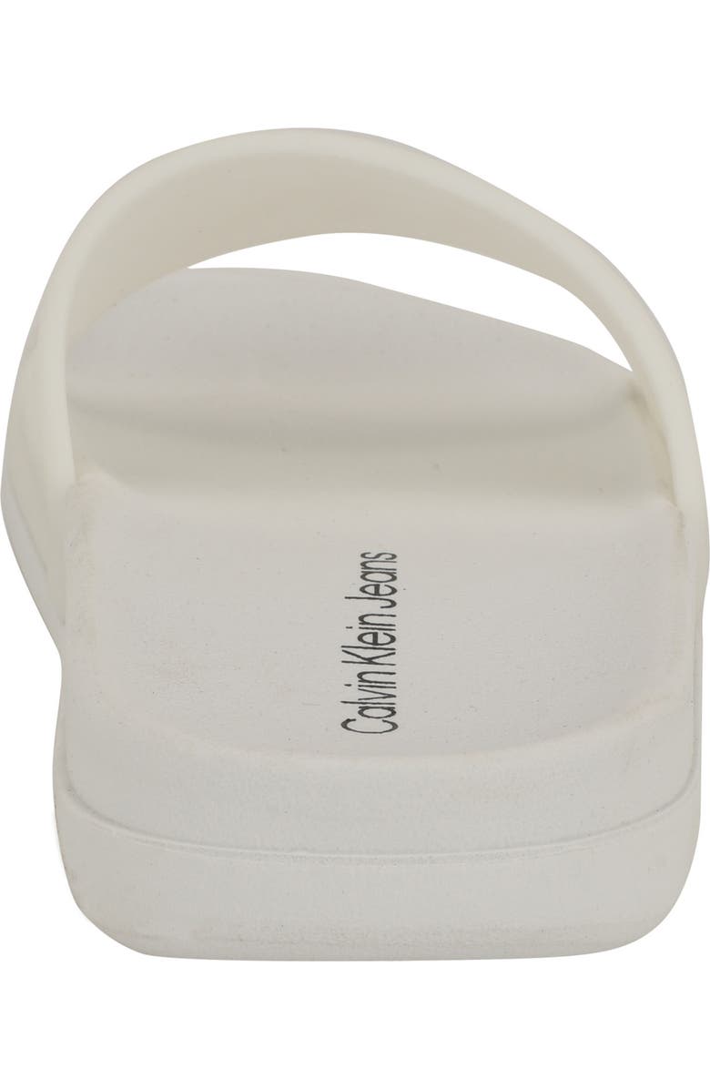 Calvin Klein Barli Slide Sandal, Alternate, color, Clear