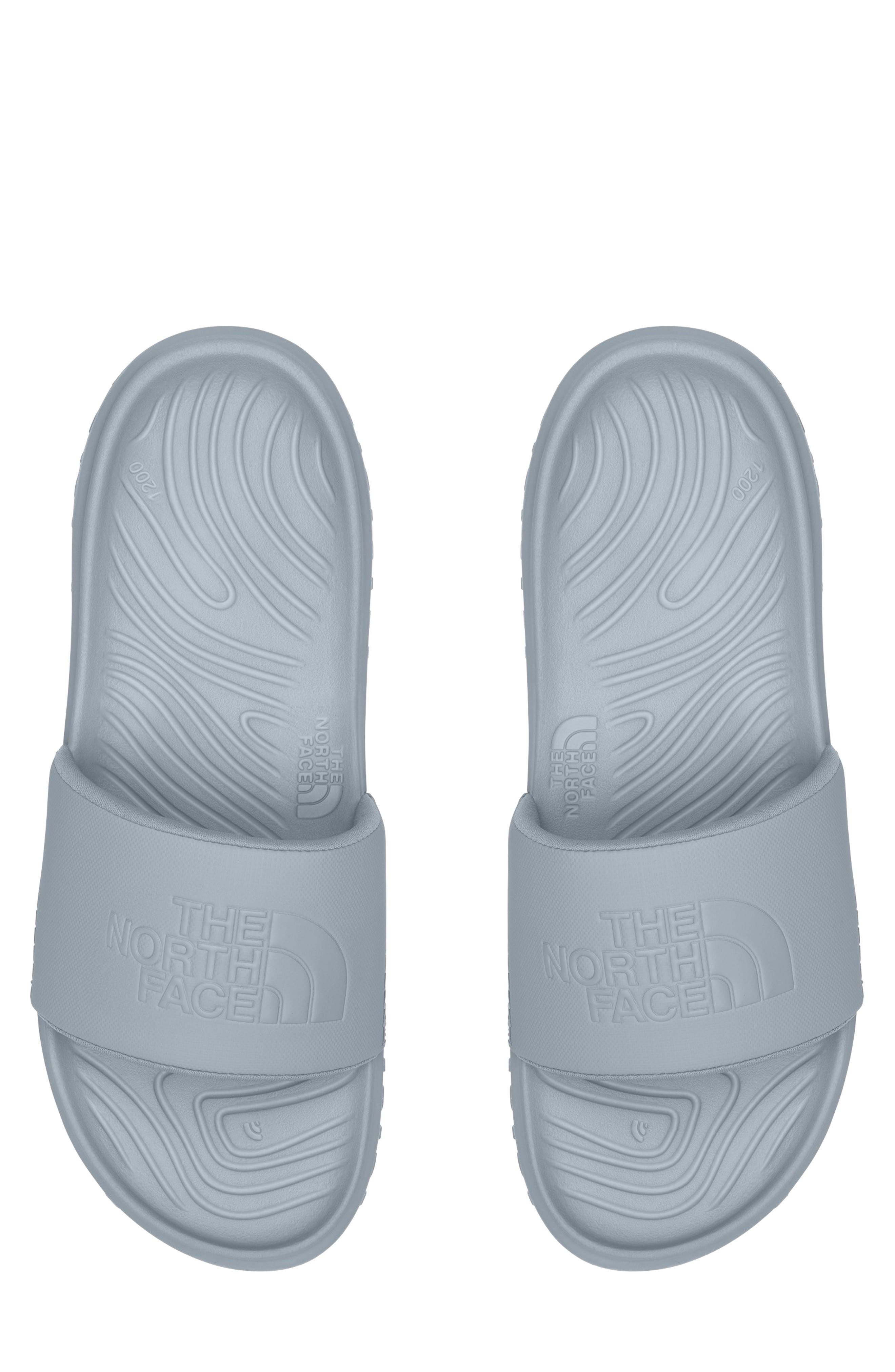 The North Face Never Stop Cush Slide Sandal, Alternate, color, Frost Grey/ Frost Grey