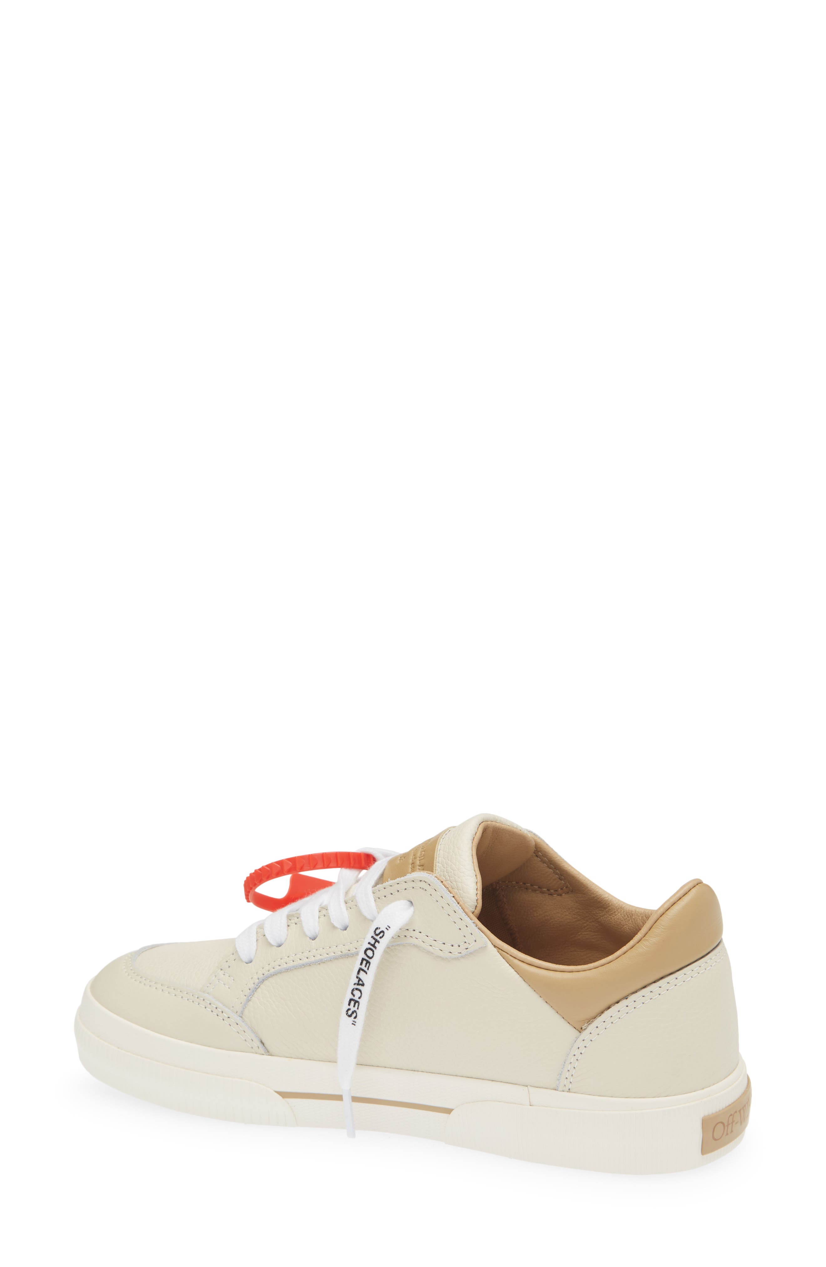Off-White Low Vulcanized Vintage Sneaker, Alternate, color, Cream - Light Brown