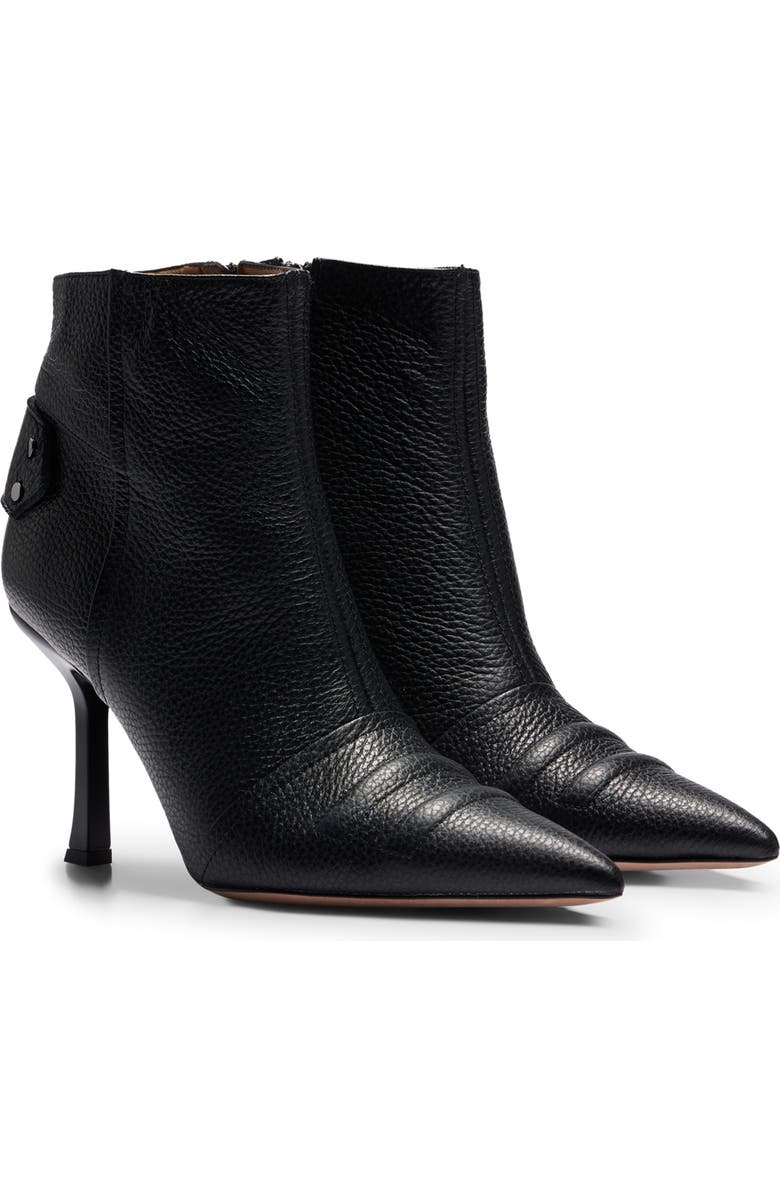 BOSS Vivian Pointed Toe Bootie, Main, color, Blk