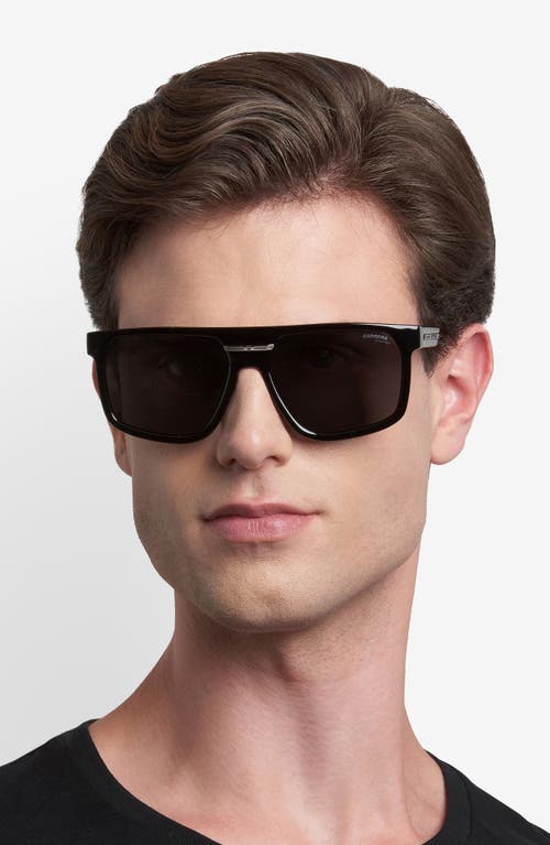Carrera Eyewear Victory C 60mm Square Flat Top Sunglasses In Black