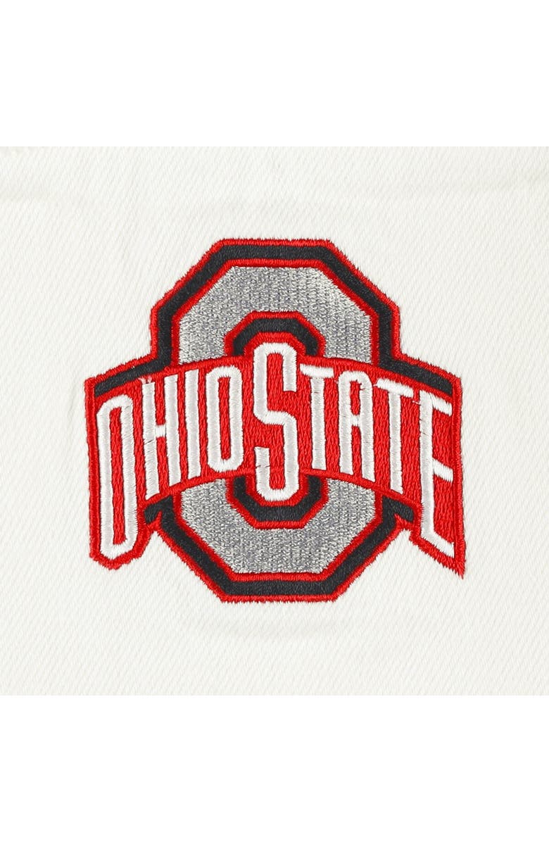Hype and Vice Women's Hype and Vice White Ohio State Buckeyes Multi-Hit Hometown Full-Snap Jacket, Alternate, color, White
