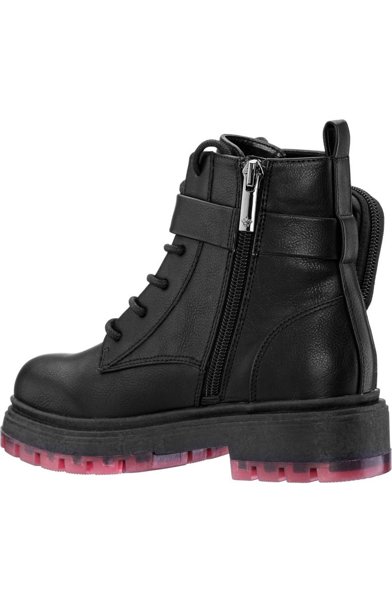 Nina Kids' Milly Combat Boot, Alternate, color, Black