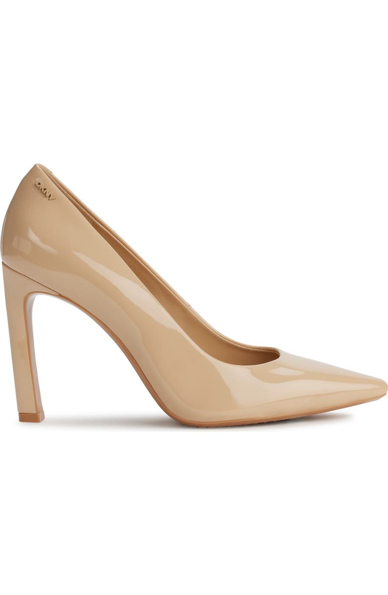 DKNY Chrystie Pointed Toe Pump, Alternate, color, Beige