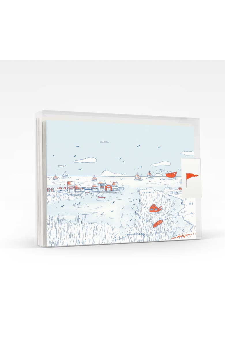 Ramus & Co Salty Town Greeting Card Pack Set, Main, color, Multi-Pack