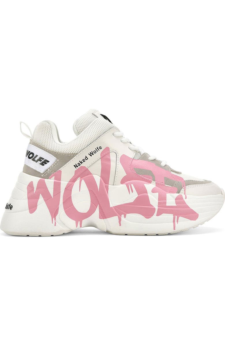 Naked Wolfe Track Logo Chunky Platform Sneaker, Main, color,