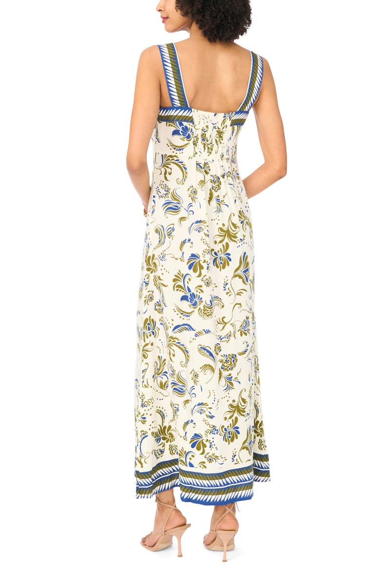 Smocked Back Maxi Dress, Alternate, color, NEW IVORY