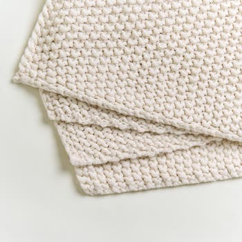 Chunky Knit Throw Blanket