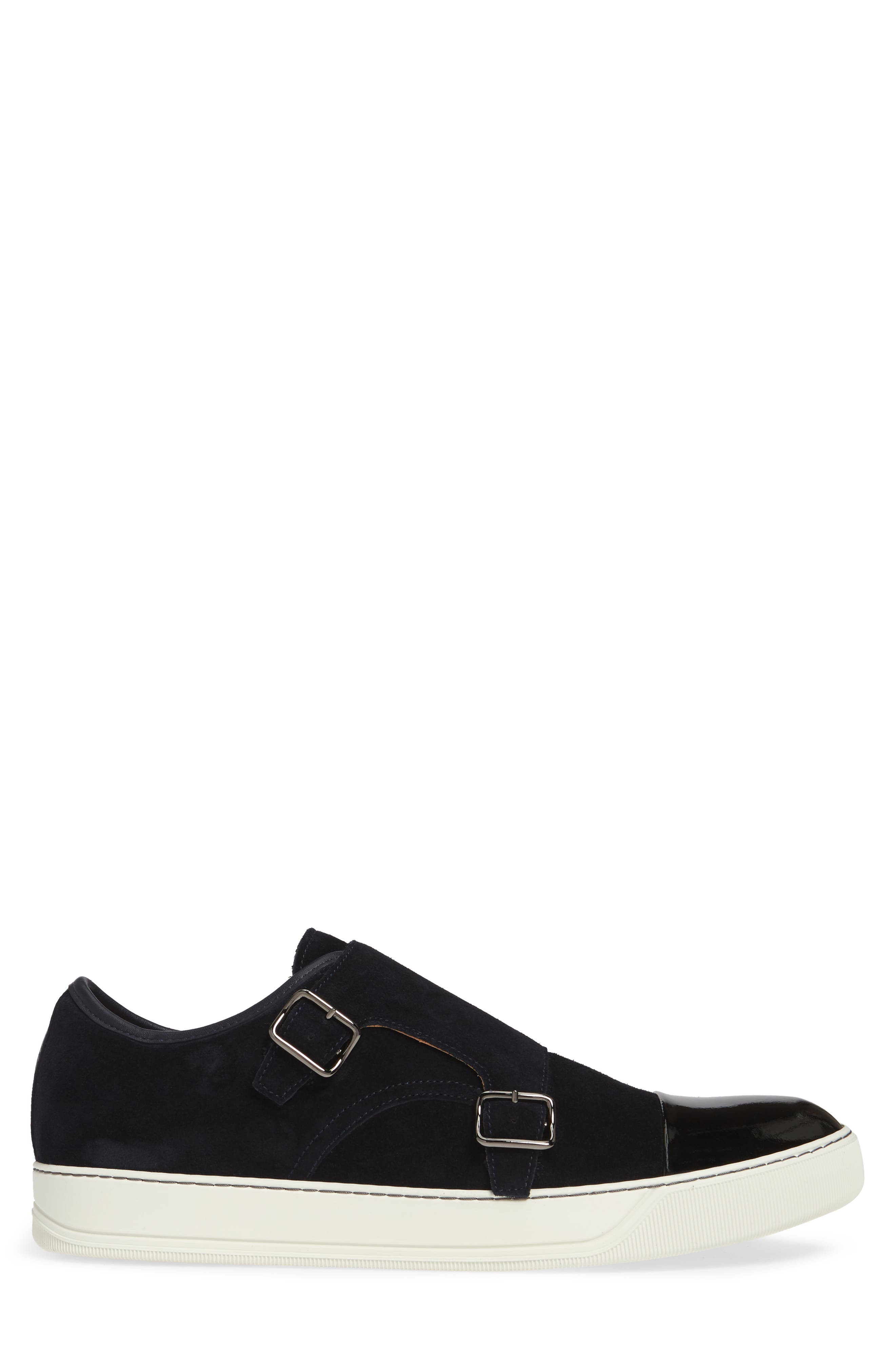 Lanvin Monk Strap Sneaker, Alternate, color, 