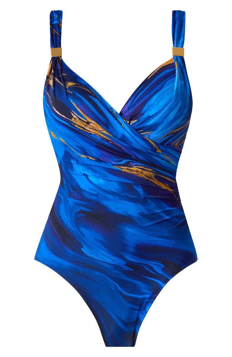Miraclesuit<sup>®</sup> Stellar Nova Siren One-Piece Swimsuit, Alternate, color, 