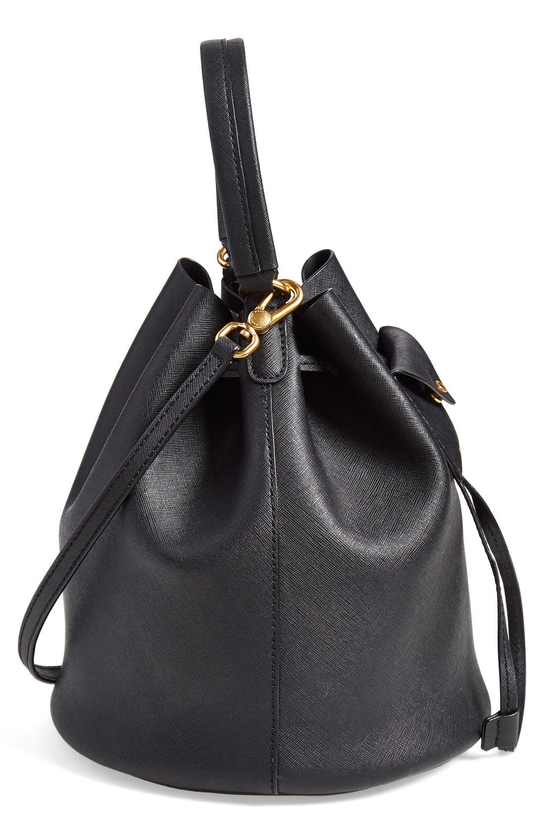 Marc Jacobs MARC BY MARC JACOBS 'Metropoli' Leather Bucket Bag, Alternate, color, 