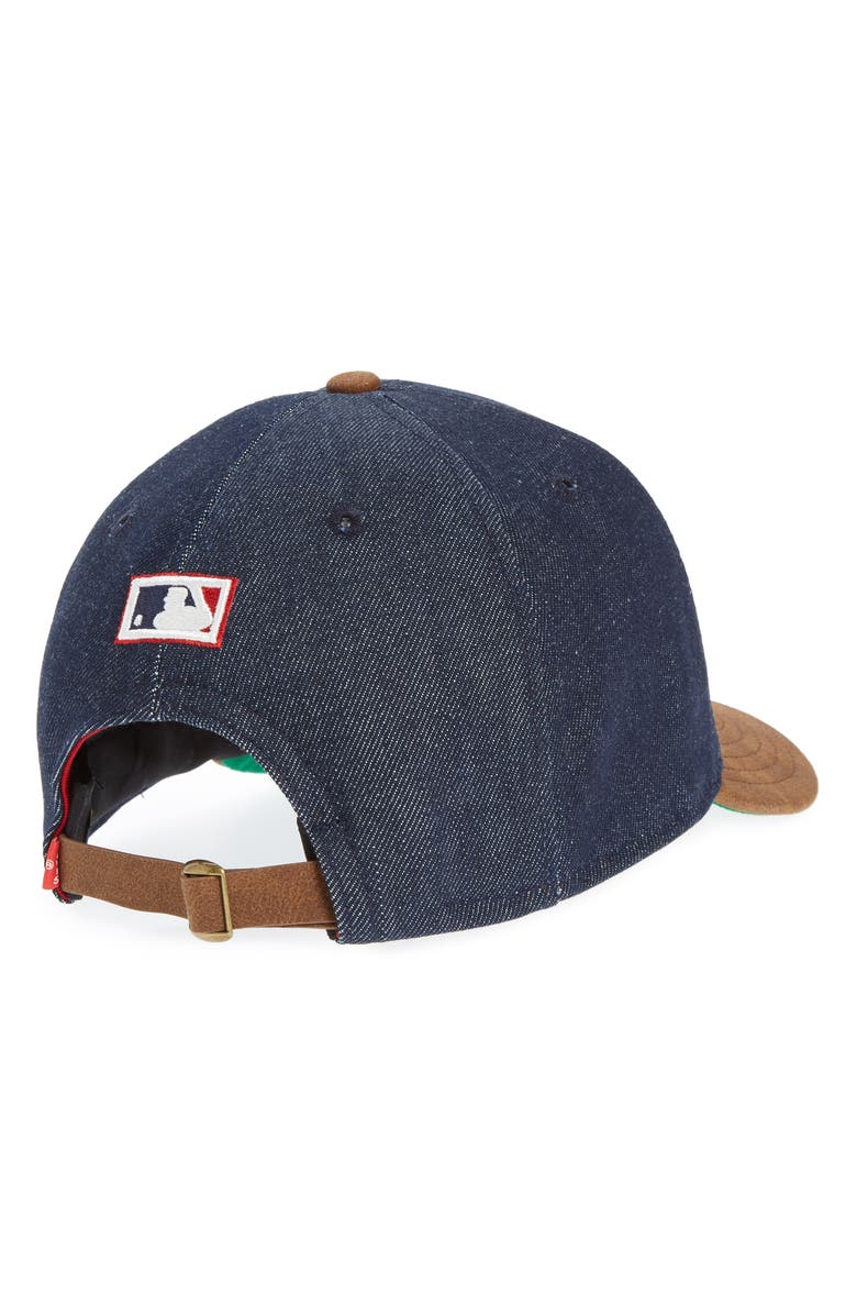 New Era Cap x Levi's<sup>®</sup> MLB Logo Ball Cap, Alternate, color, 