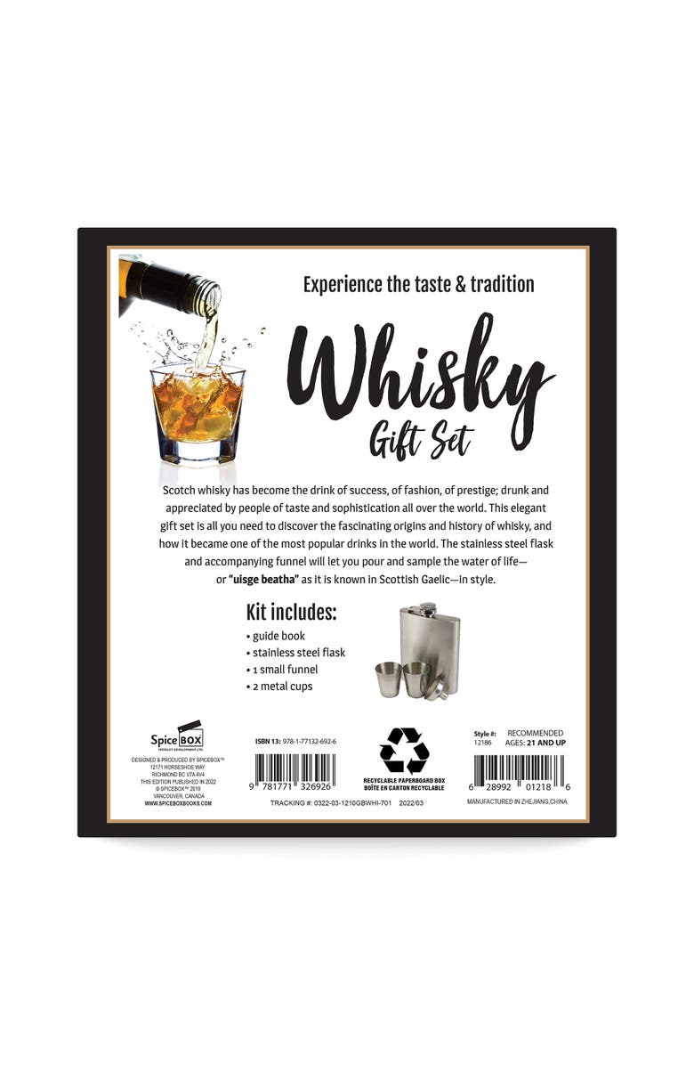 Gift Box Whisky Experience Set, 5Pcs, Adults Ages 21+, Alternate, color, Multicolored