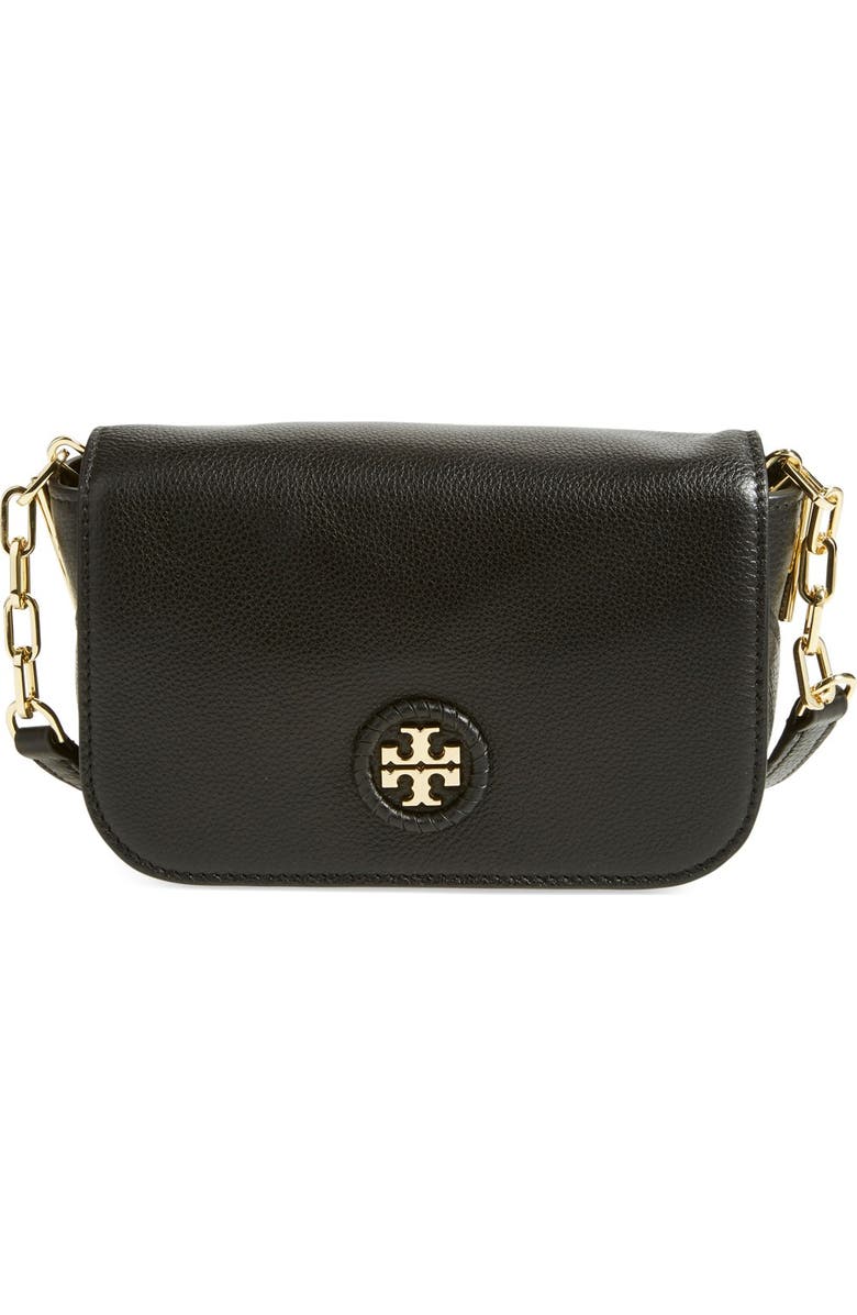 Tory Burch Mini Leather Crossbody Bag, Main, color,
