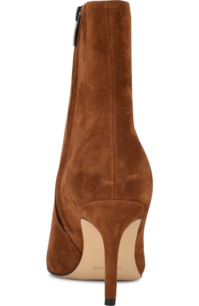 Nine West Ohmy Pointed Toe Bootie, Alternate, color, Medium Natural