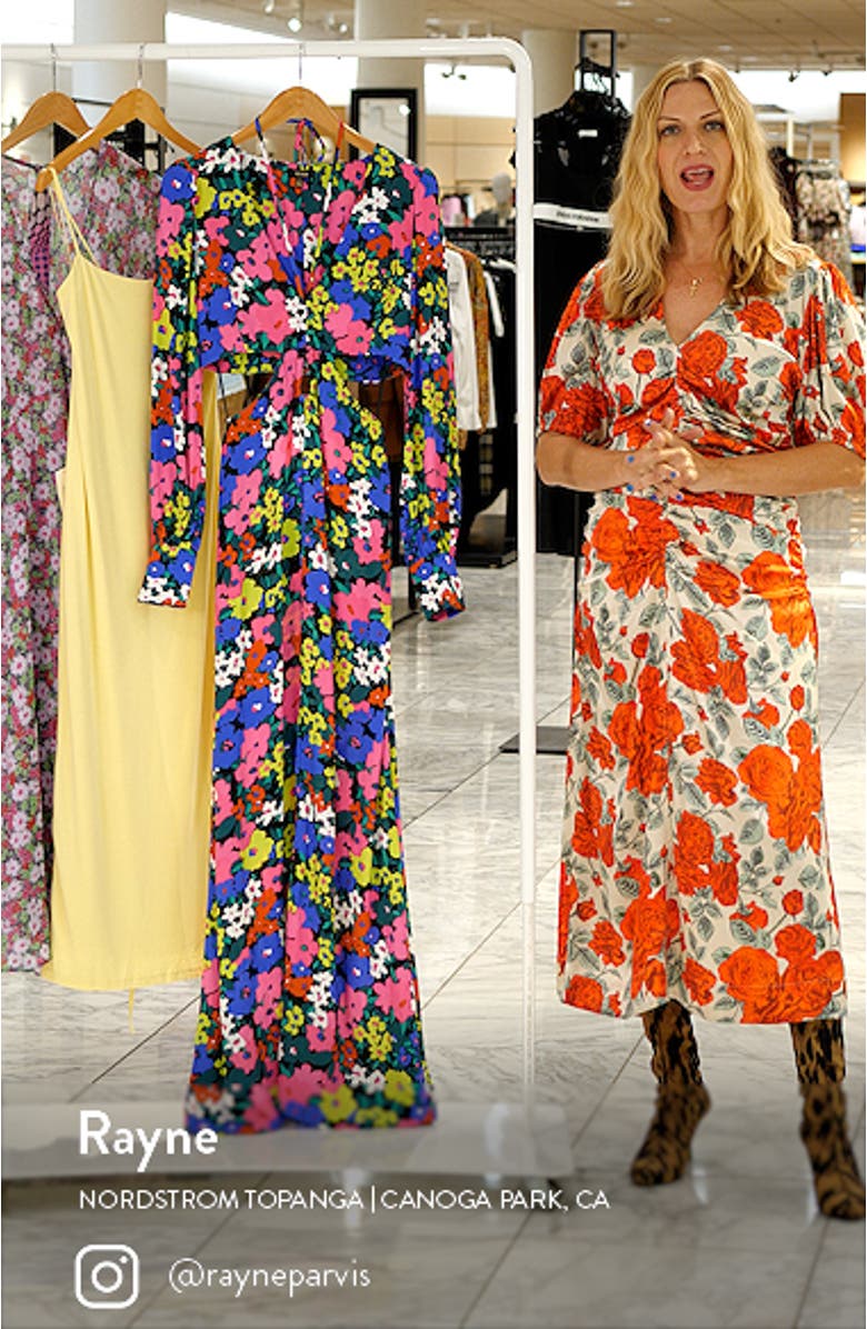 Dialli Cutout Long Sleeve Maxi Dress, sales video thumbnail