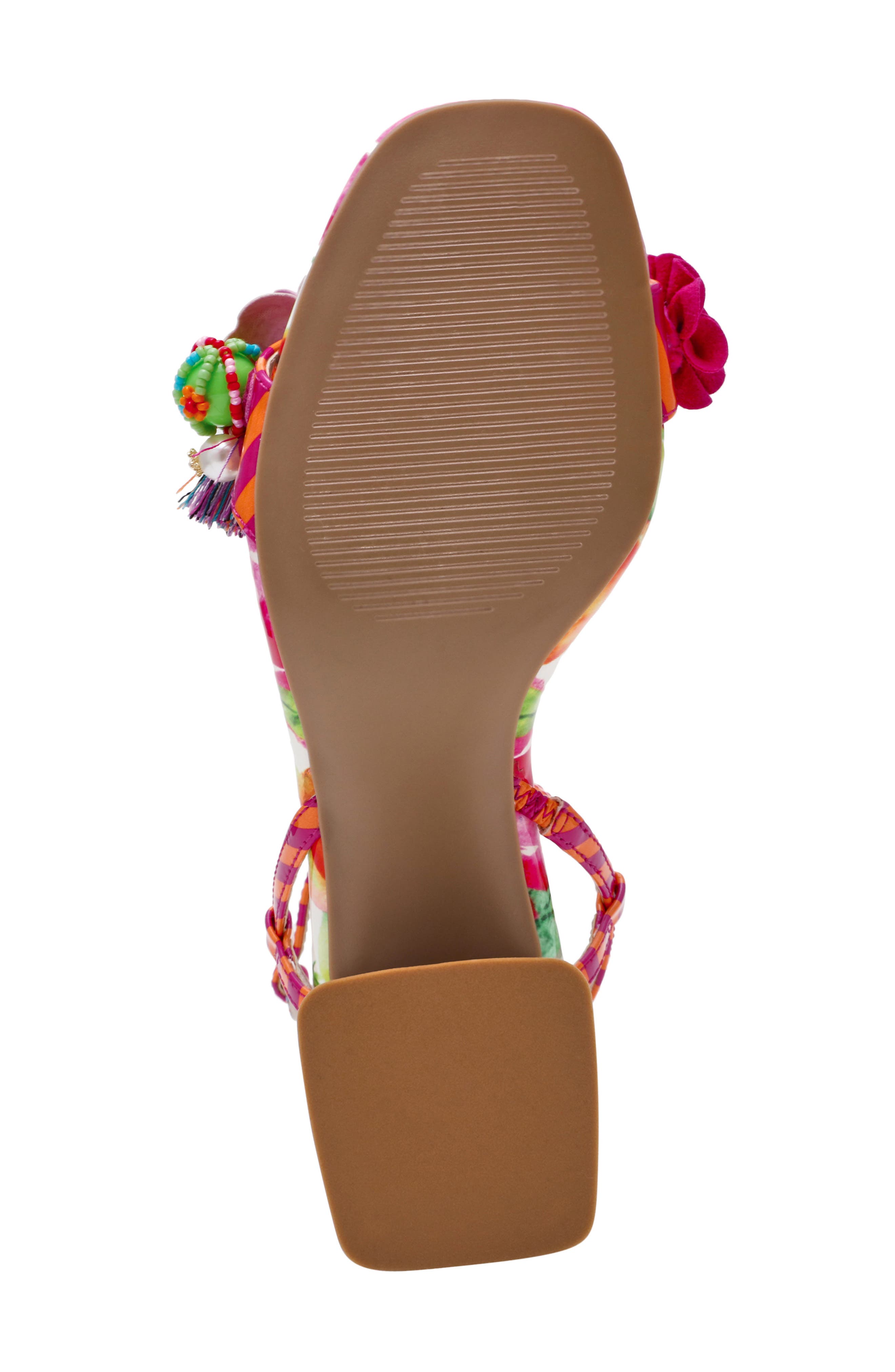 Betsey Johnson Merrily Ankle Strap Sandal, Alternate, color, Bright Multi