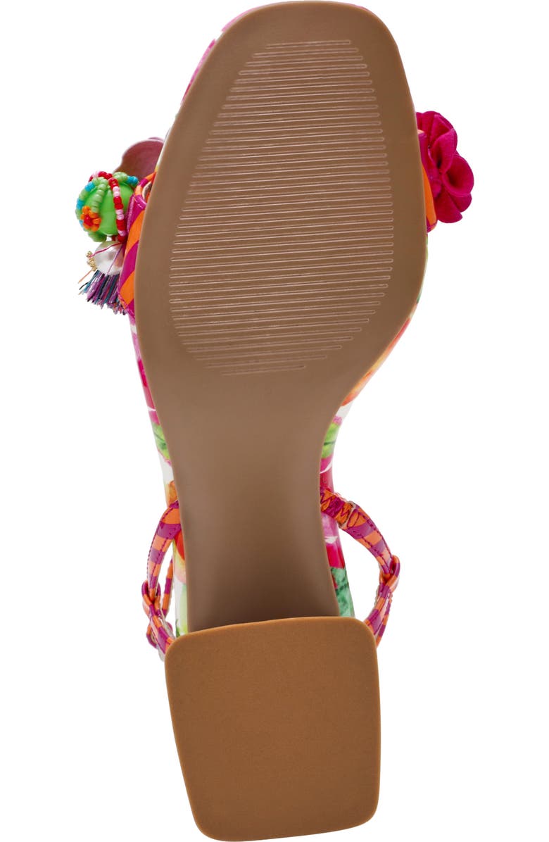 Betsey Johnson Merrily Ankle Strap Sandal, Alternate, color, Bright Multi