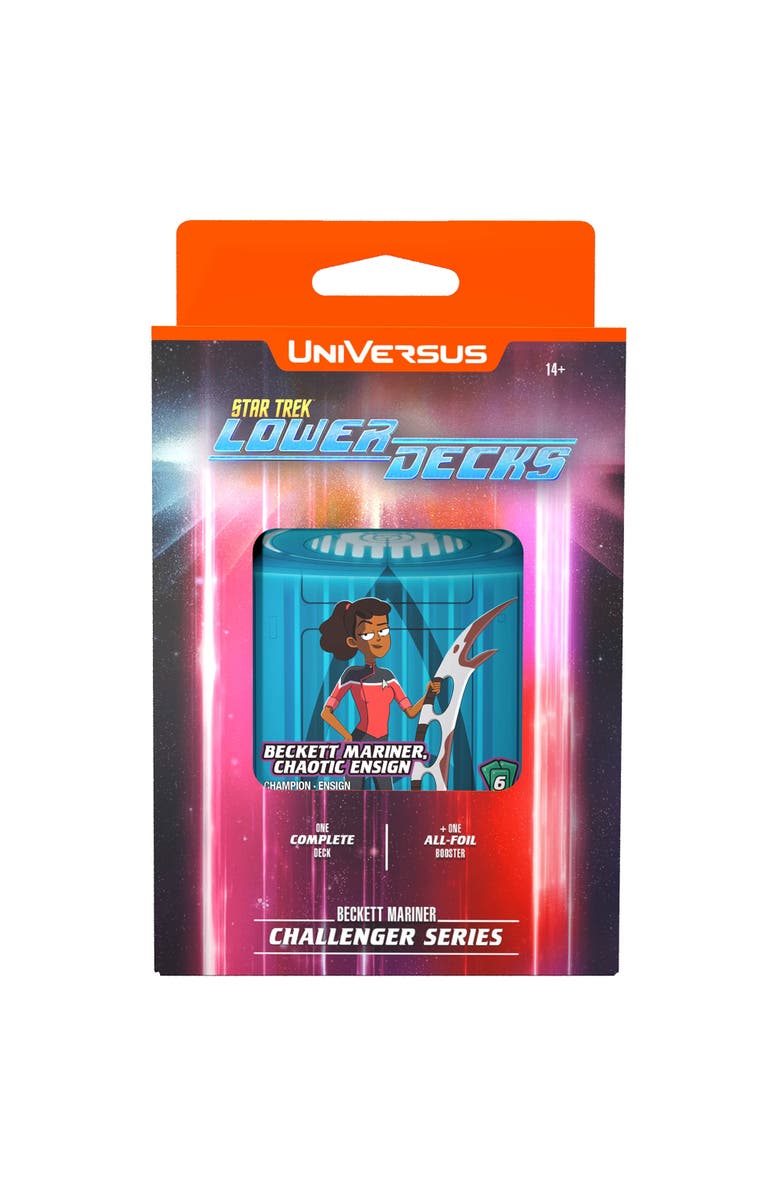 UniVersus Star Trek Lower Decks, Challenger Series Mariner 63 Cards, Main, color, Multicolored