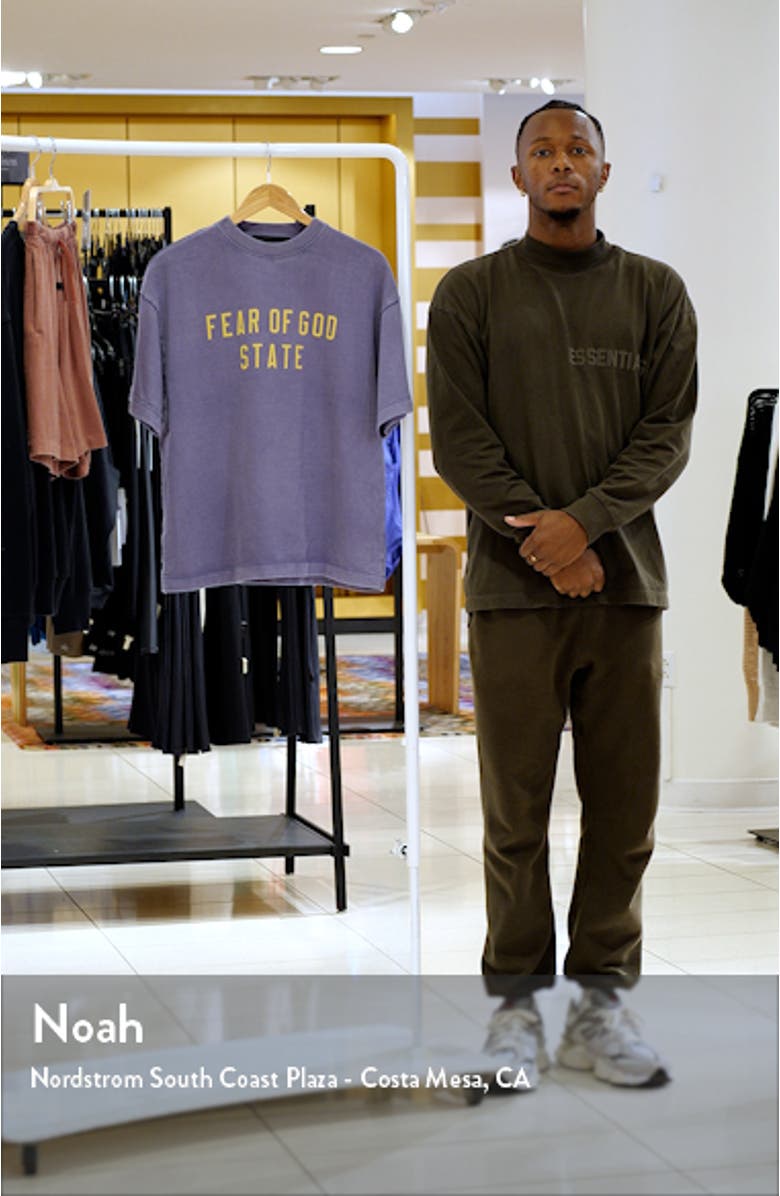 Kids' Oversize Heavyweight Cotton Graphic T-Shirt, sales video thumbnail