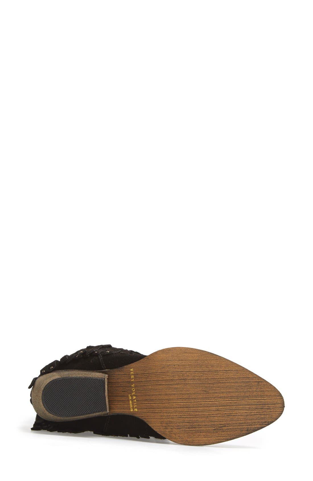 Very Volatile 'Pasa' Suede Western Boot, Alternate, color, 