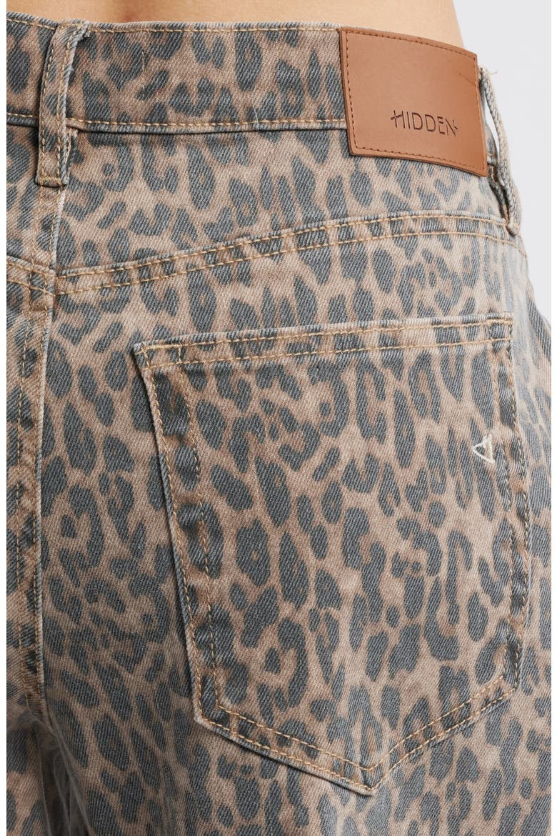 High Waist Baggy Wide Leg Jeans, Alternate, color, KHAKI