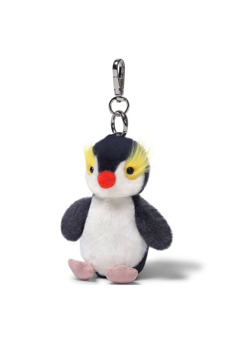 Plush Bag Charm Macaroni Penguin, Alternate, color, Multicolored