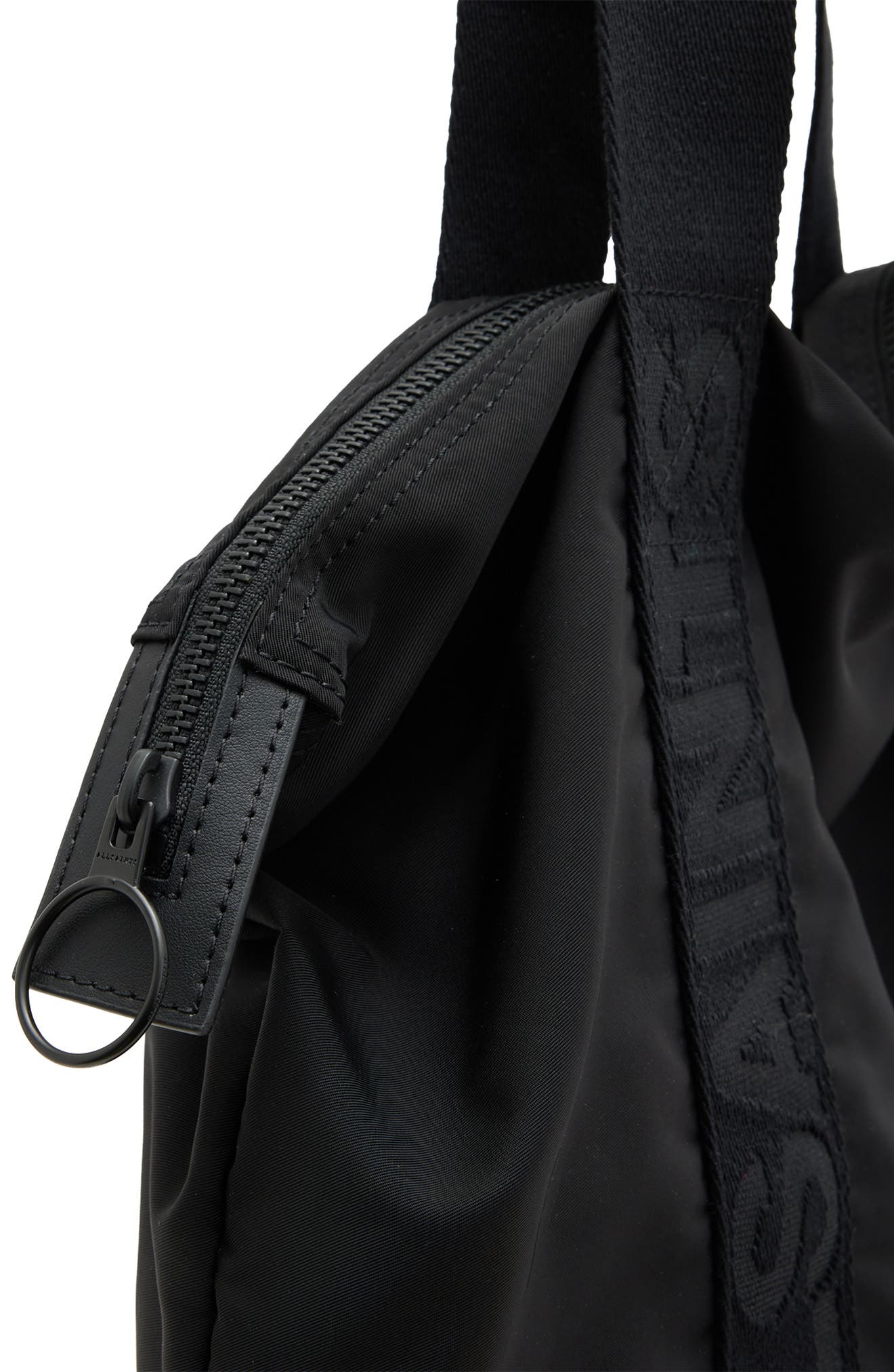 AllSaints Afan Recycled Nylon Tote Bag, Alternate, color, 