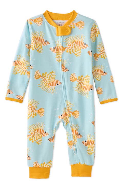 Shadow Footless Sleep & Play Organic Cotton Romper (Baby)