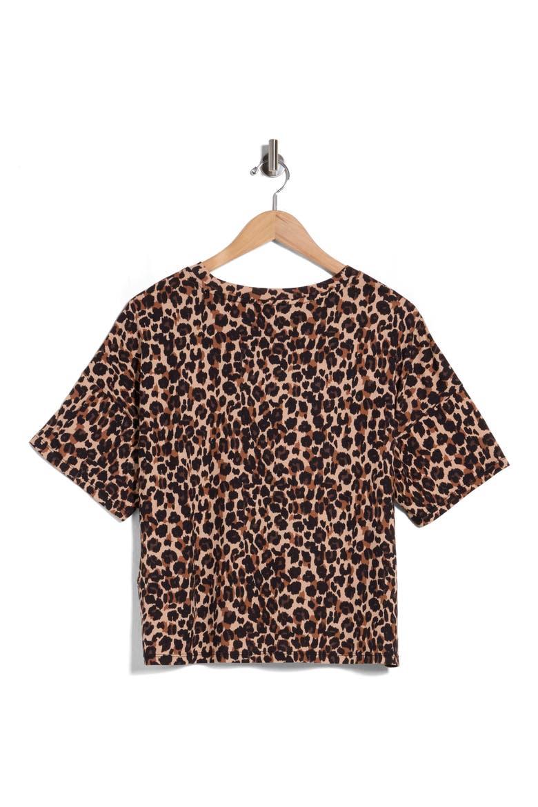 Leopard Print T-Shirt, Alternate, color, LEOPRD CAR