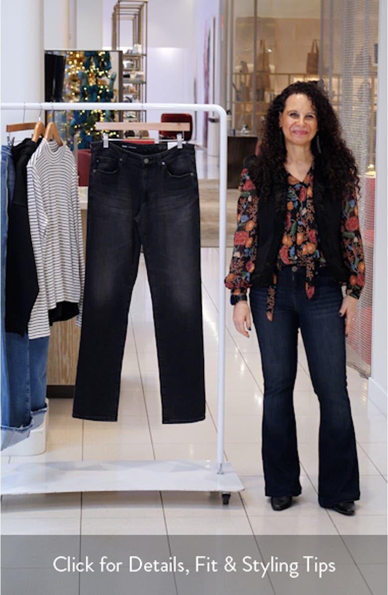 Sandra Slim Straight Leg Jeans, sales video thumbnail