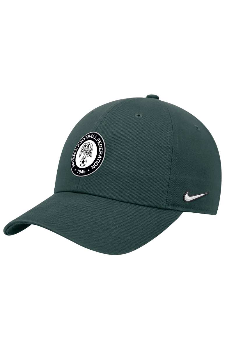 Nike Men's Nike  Green Nigeria National Team Club Adjustable Hat, Main, color, Green
