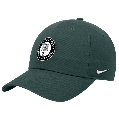 Men's Nike  Green Nigeria National Team Club Adjustable Hat